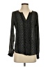 CATHERINE Catherine Malandrino 100% Polyester Black Long Sleeve Blouse Size XS - photo 1