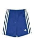 Adidas 100% Polyester Blue Athletic Shorts Size 3T - photo 1