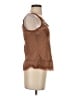 Odille Brown Sleeveless Blouse Size 4 - photo 4