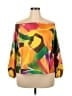 Assorted Brands 100% Polyester Yellow Orange 3/4 Sleeve Blouse Size XL - photo 1