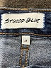 STUDIO BLUE Solid Blue Jeans Size 27 waist - photo 7