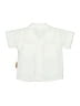 Lila & Jack Solid Ivory Short Sleeve Button-Down Shirt Size 12-18 mo - photo 2