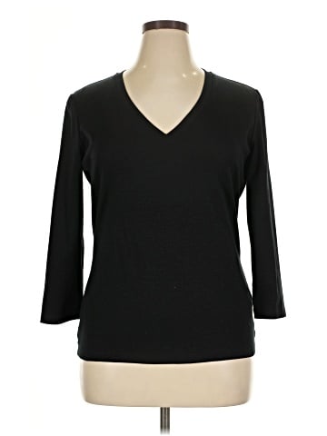 Lafayette 148 New York 3/4 Sleeve Top (view 1)