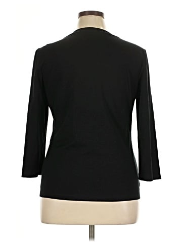 Lafayette 148 New York 3/4 Sleeve Top (view 2)