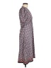 Max Studio Print Gray Casual Dress Size M - photo 4