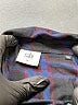 CAbi 100% Rayon Plaid Black Long Sleeve Button-Down Shirt Size M - photo 7