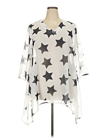 Indigo Soul Long Sleeve Blouse (view 1)
