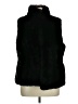 Lands' End 100% Polyester Black Faux Fur Vest Size XL (petite) - photo 1