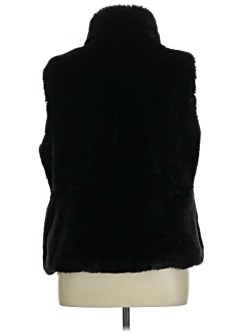 Lands' End Faux Fur Vest (view 2)