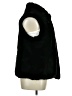 Lands' End 100% Polyester Black Faux Fur Vest Size XL (petite) - photo 4