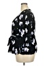 Ellos Black 3/4 Sleeve Blouse Size 20 - photo 5