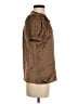 Sandro Solid Brown Short Sleeve Blouse Size S (estimated) - photo 4