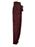 RED Valentino 100% Silk Animal Print Red Silk Pants Size EU (IT) 36 / US 0 - photo 4