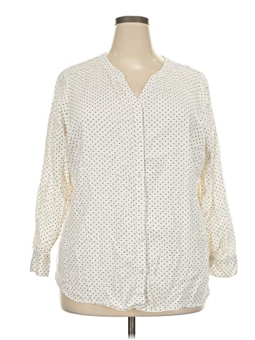 Croft & Barrow 3/4 Sleeve Blouse (view 1)