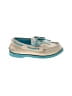 Sperry Top Sider 100% Leather Teal Sneakers Size 8 (kids) - photo 1