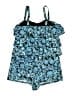 Fit 4 U Print Blue Romper Size 18W - photo 2
