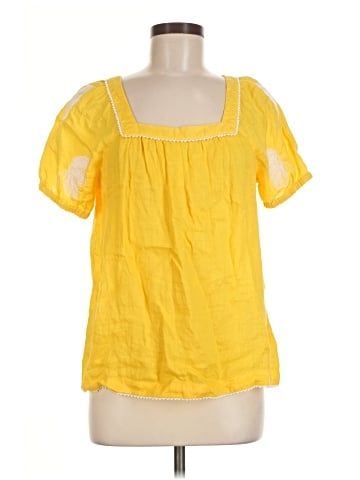 J.Crew Factory Store Short Sleeve Blouse (view 1)