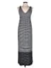 Max Studio Stripes Gray Casual Dress Size M - photo 1