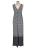 Max Studio Stripes Gray Casual Dress Size M - photo 2
