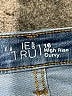 Walmart Solid Blue Jeans Size 16 - photo 8