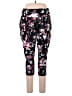 Zelos Print Black Active Pants Size 2X - photo 1