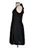 Ann Taylor LOFT 100% Polyester Solid Black Cocktail Dress Size 2 - photo 5