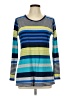 Old Navy Stripes Blue Long Sleeve T-Shirt Size L - photo 1