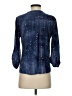 New Directions Stars Blue 3/4 Sleeve Blouse Size S - photo 2