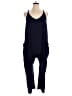 Anrabess Solid Blue Jumpsuit Size XXL - photo 1