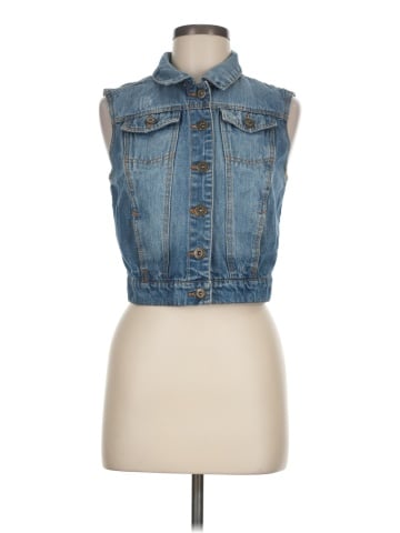 Ci Sono Denim Vest (view 1)