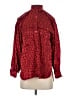 Escada Animal Print Red Long Sleeve Button-Down Shirt Size S (estimated) - photo 1