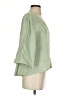 bryn WALKER 100% Linen Green 3/4 Sleeve Blouse Size XXS - photo 4