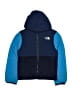 The North Face 100% Polyester Color Block Blue Jacket Size 7 - 8 - photo 1