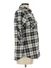 Eden & Olivia 100% Polyester Plaid Black 3/4 Sleeve Blouse Size L - photo 4