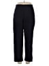 D&Co. Solid Black Casual Pants Size XL - photo 1