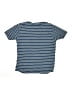 Unbranded 100% Cotton Stripes Blue Short Sleeve Henley Size 10 - 12 - photo 2