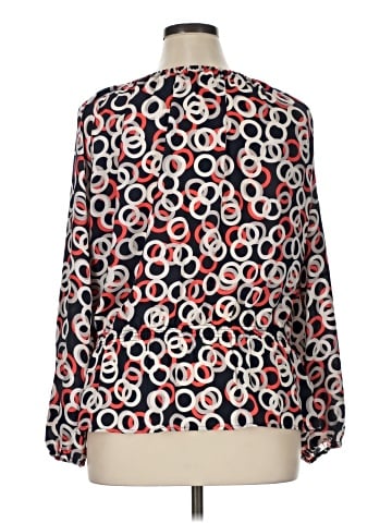 Ellen Tracy Long Sleeve Blouse (view 2)