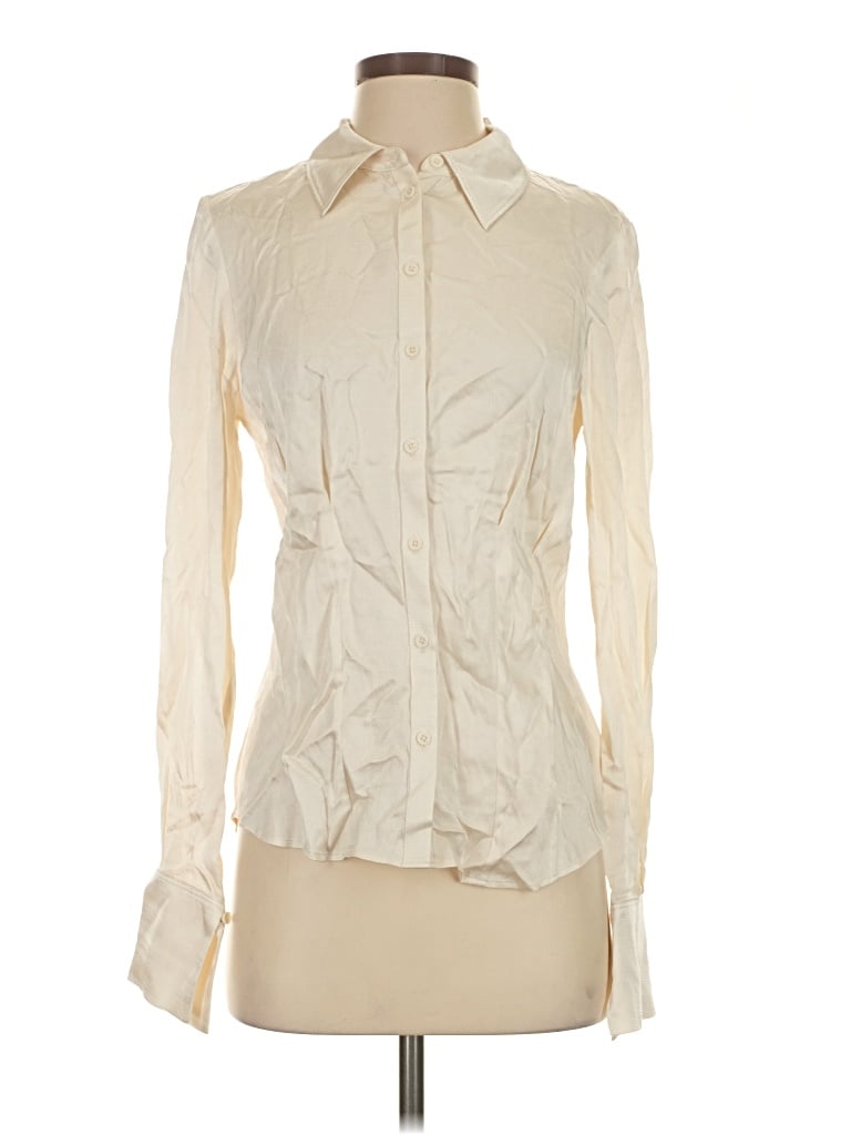 Paige Long Sleeve Blouse In Ivory