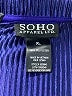 SOHO Apparel Ltd 100% Polyester Blue Long Sleeve Blouse Size XL - photo 4