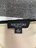 Perceptions Black Cocktail Dress Size XL - photo 7