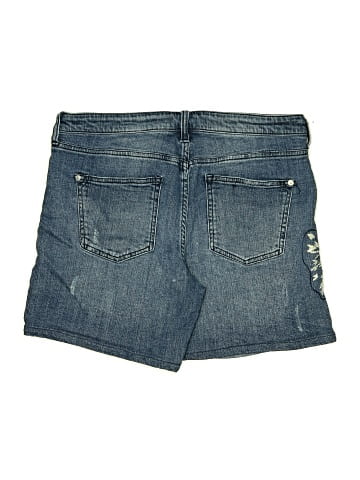 Pilcro and the Letterpress Denim Shorts (view 2)