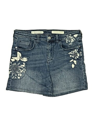 Pilcro and the Letterpress Denim Shorts (view 1)