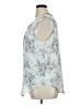 EMALINE 100% Polyester Silver Sleeveless Blouse Size XL - photo 5
