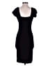 Max Studio Solid Black Cocktail Dress Size M - photo 2