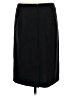 Theory Solid Black Wool Skirt Size 6 - photo 2