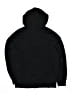 Unbranded Solid Black Zip Up Hoodie Size 10 (estimated) - photo 2