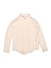 Janie and Jack 100% Cotton Ivory Long Sleeve Button-Down Shirt Size 7 - photo 1