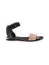 Vince. 100% Leather Black Sandals Size 6 1/2 - photo 1