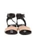 Vince. 100% Leather Black Sandals Size 6 1/2 - photo 2