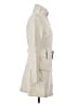 Zara Basic Ivory Trenchcoat Size S - photo 4